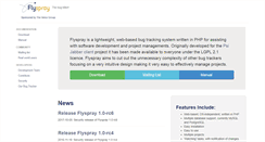 Desktop Screenshot of flyspray.org