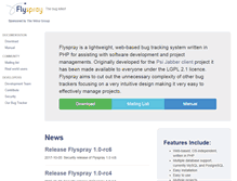 Tablet Screenshot of flyspray.org